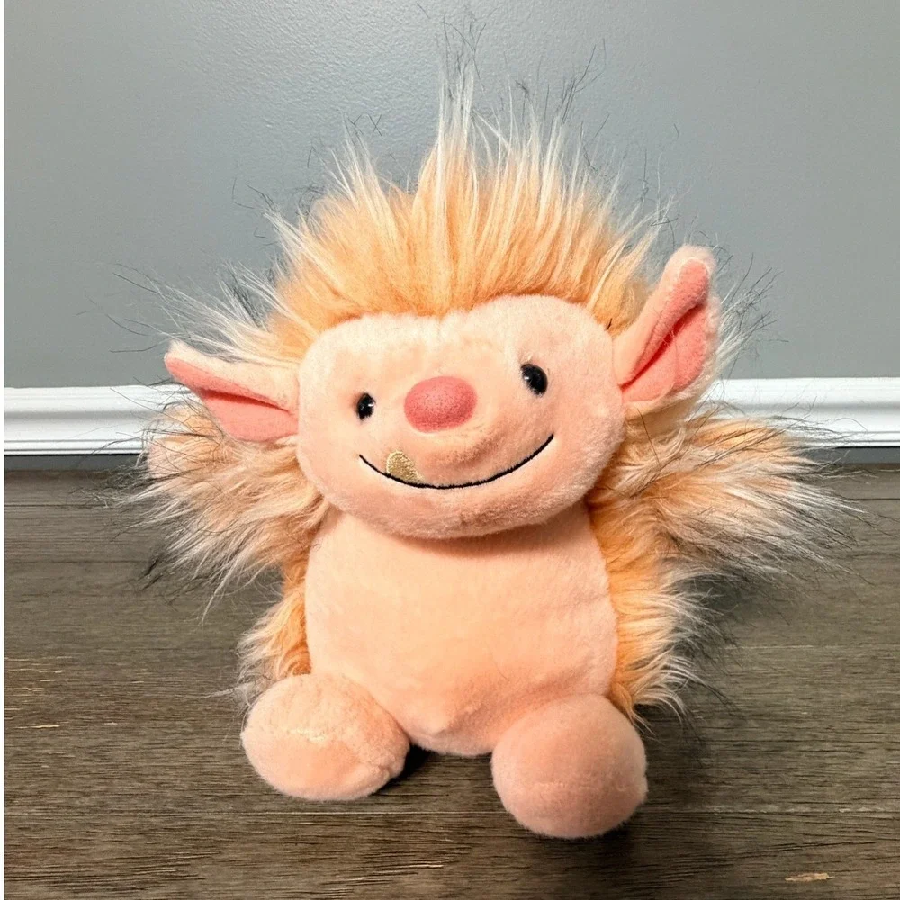 Aurora Mythical Creatures Moh the Ogre Plush Orange Fantasy Stuffed Animal 9 in